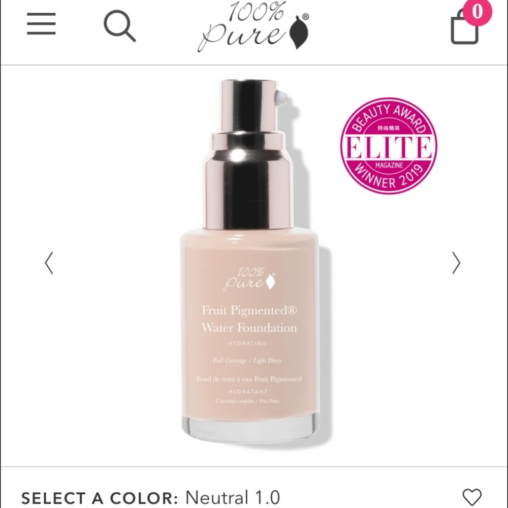 100% Pure Foundation!